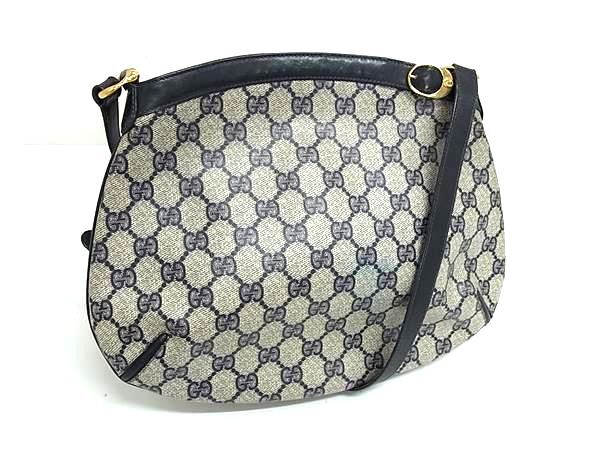 1円 GUCCI　ヴィンテージ　グッチ　オールドグッチ　バンブー　レザー　ハンドバッグ　トートバッグ　23-6151