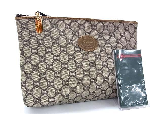 【レア！未開封】GUCCI Plus オールドグッチ クラッチバッグ 廃盤 Yahoo!オークション -「オールドグッチ クラッチバッグ」の落札