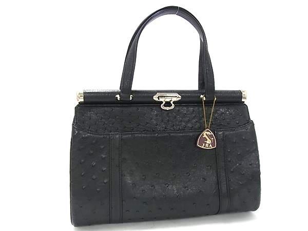 未使用品✨オーストリッチ ハンドバッグ ダイヤル式 フォーマル トップハンドル 未使用品✨オーストリッチ ハンドバッグ ダイヤル式 フォーマル