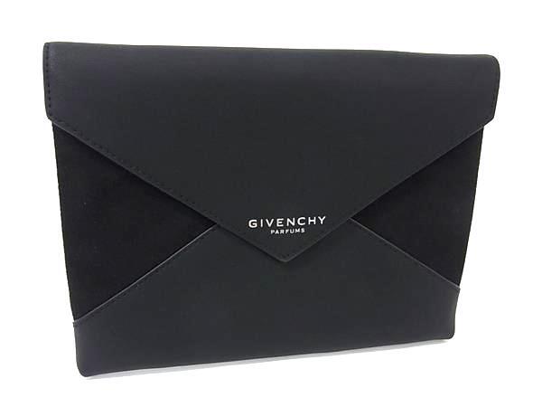 【美品】 新品未使用 GIVENCYクラッチバッグ ポーチブラック 黒 中古・古着通販】GIVENCHY (ジバンシィ) ブランドロゴ ラージ