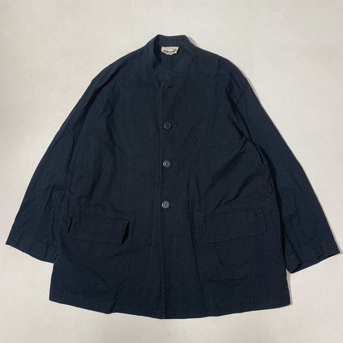 HAI SPORTING GEAR ISSEY MIYAKE バンドカラーシャツ HAI SPORTING GEAR ISSEY MIYAKE バンドカラーシャツ