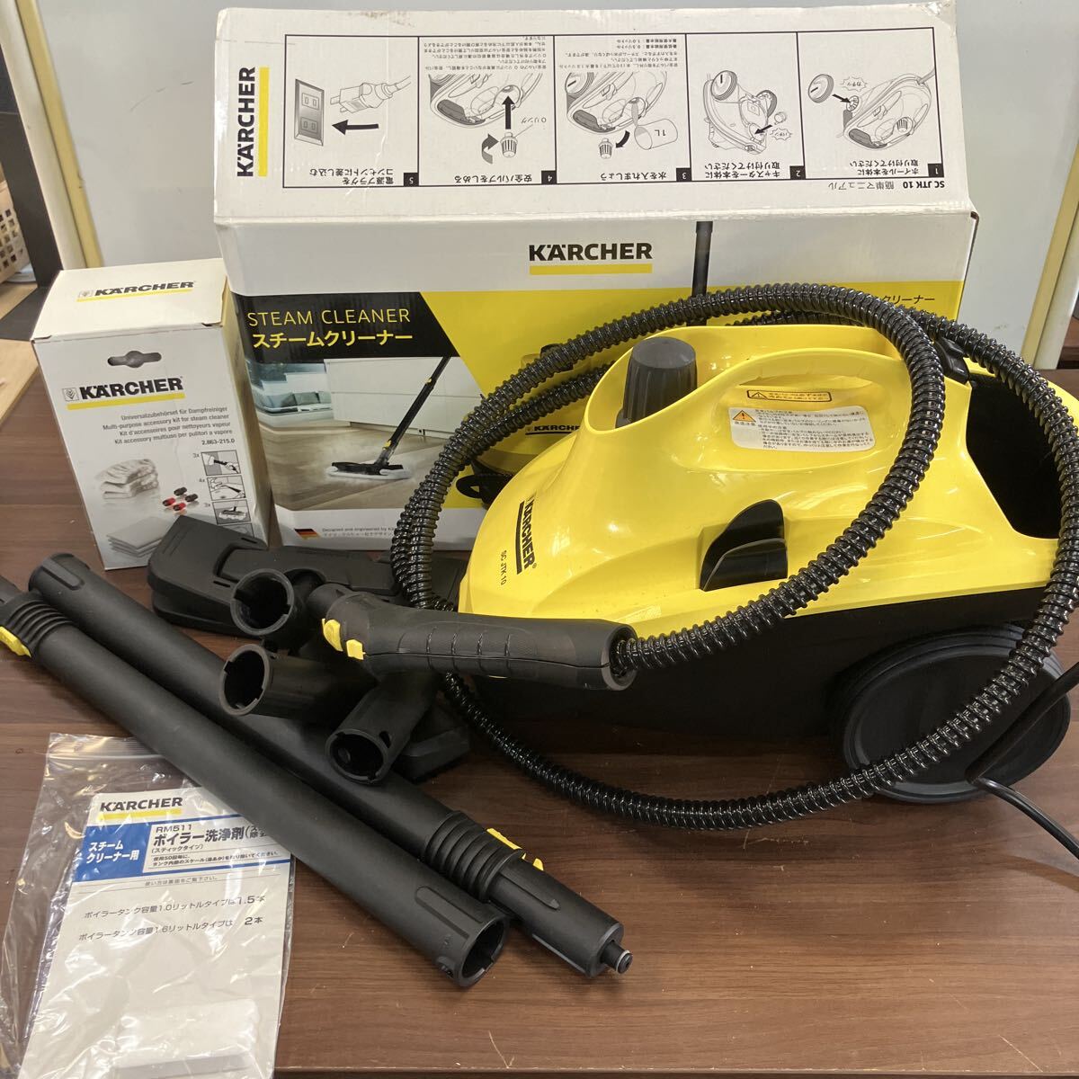 新品　KARCHER KARCHER 家庭用スチームクリーナー SC JTK10 Amazon | ケルヒャー スチームクリーナー SCJTK10 1.512-190.0