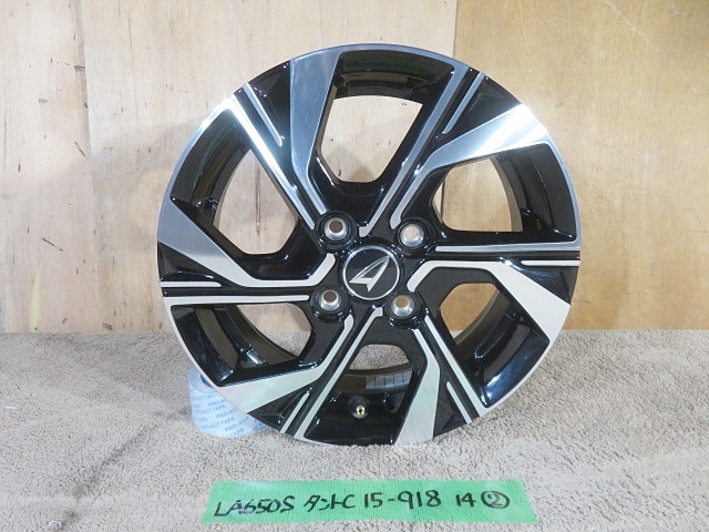 タントカスタム純正アルミホイール　1本 タント 純正 ホイール 1本の値段と価格推移は？｜51件の売買