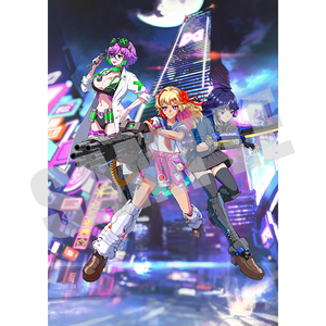 PS5/Switch2 ゼンシンマシンガール ソフマップ特典 B2タペストリー 未使用品