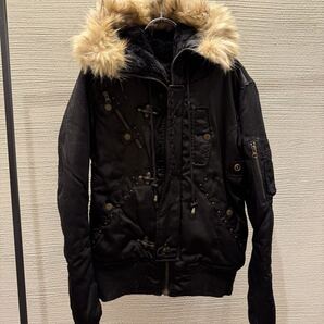 00s midas fur jacket gimmick blouson y2k