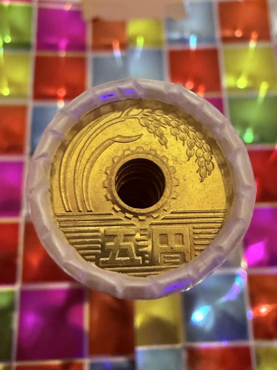  новый .5 иен шар палка золотой * двусторонний ina ho. . рисунок поэтому, год производства неизвестен монета .. и .... есть для . сверкающий деньги коллекция 