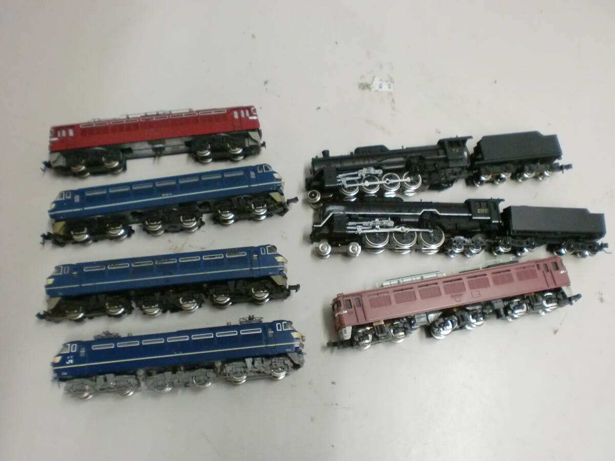 Nゲージ鉄道模型 電気機関車　【ジャンク】 mid-9_90096