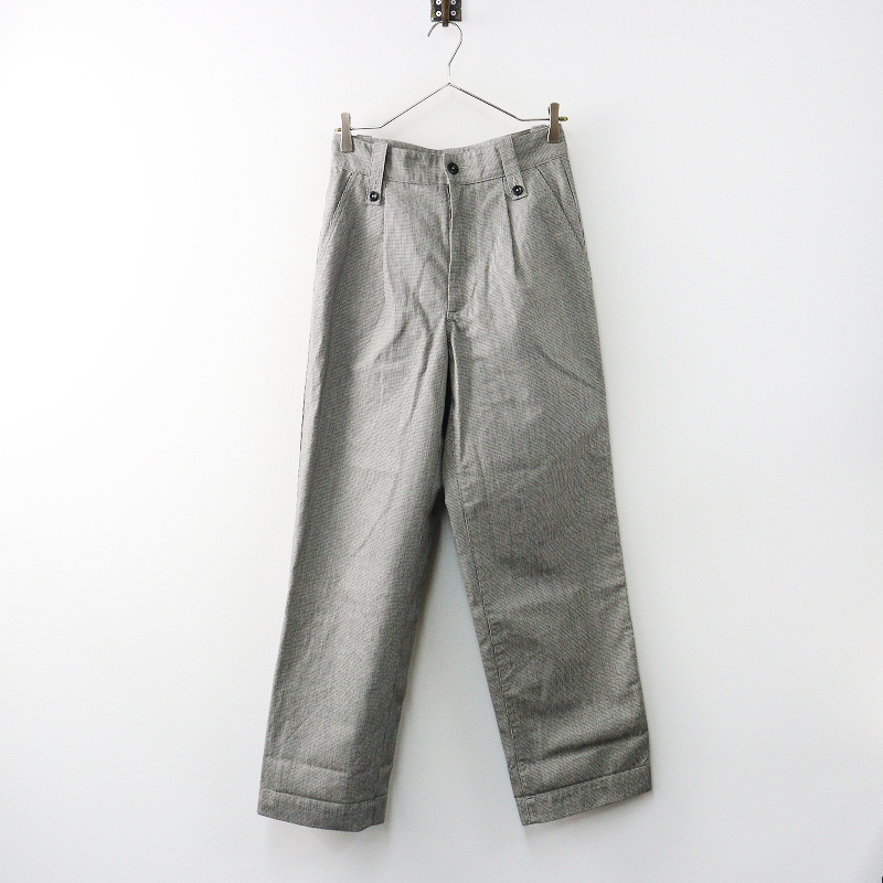 美品 Margaret Howell コットンリネン パンツ MHL. MHL. マーガレットハウエル MARGARET HOWELL *コットンリネン