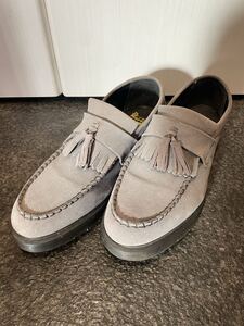 Dr Martens Tassel Loafer UK10 JP28 Dr.Martens Серые замшевые кожаные туфли