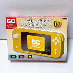 即決 送料無料 中古 美品 一度使用★GC GAME COMPUTER グレー ゲーム機 ポータブルゲーム機 118タイトル