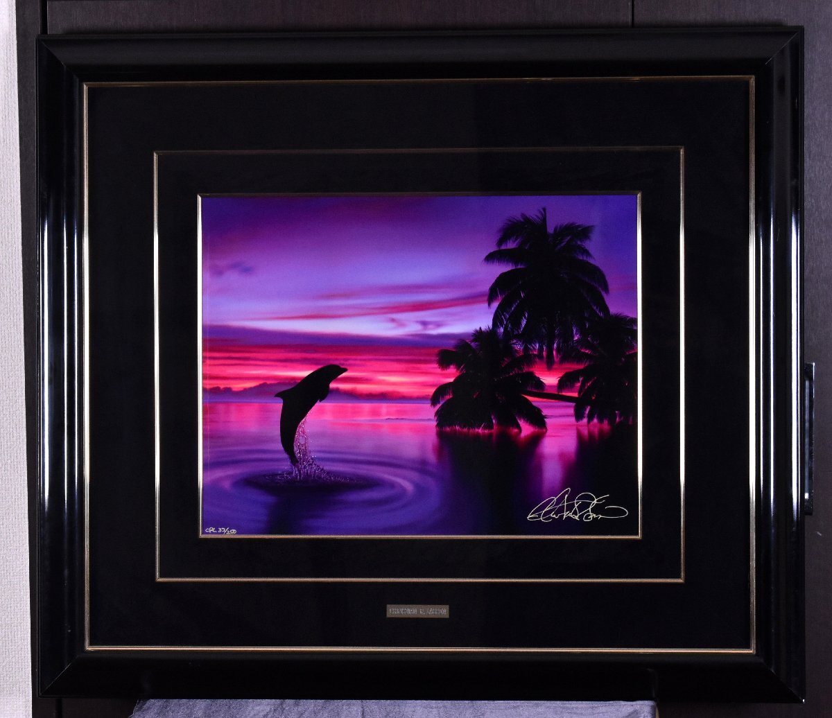 希少♦️ラッセン絵画♦️数量限定 シリアルナンバー 111♦️縁起の良いゾロ目♦️送料込 クリスチャン リース ラッセン（Christian Riese Lassen