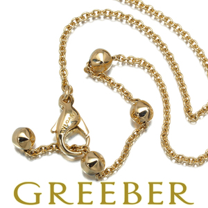 BVLGARI Ожерелье на цепочке 43см K18YG BLJ Ограниченная серия.