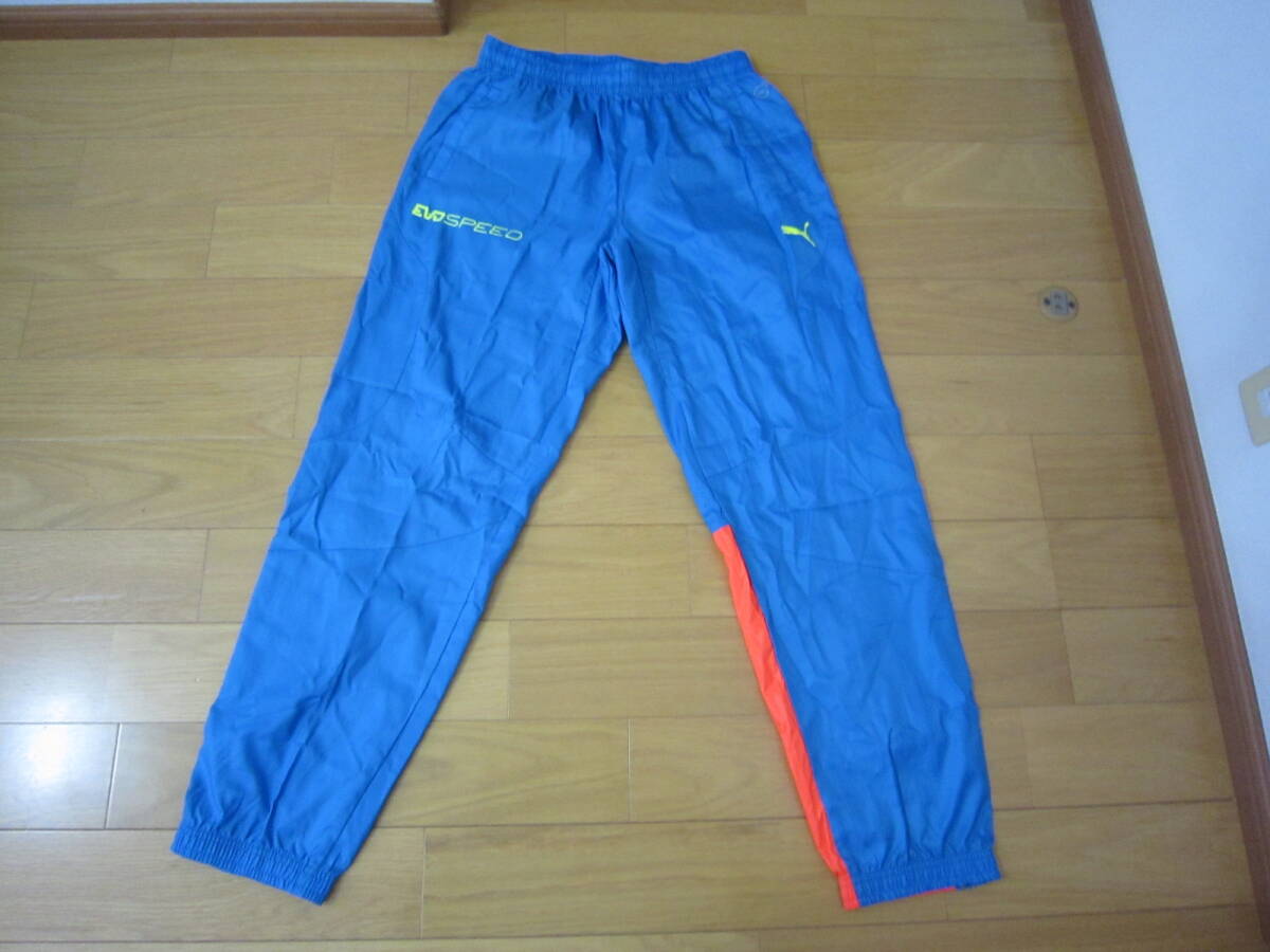 ✅VINTAGE PUMA プーマ 80s 蛍光グリーン ナイロン ピステパンツ old PUMA トラックパンツ ジャージ ヴィンテージ 80s 個性的