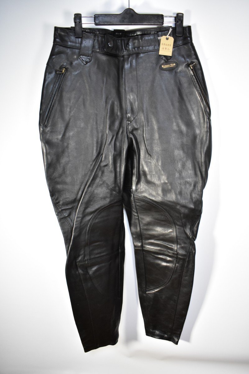 【希少】HAROLD'S GEAR 馬革ブラックレザーパンツ Mサイズ 希少】HAROLD'S GEAR 馬革ブラックレザーパンツ Mサイズ 2025年