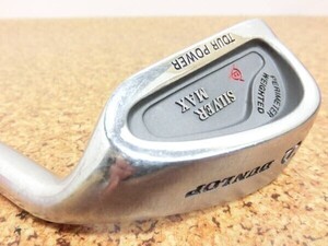 редкий!DUNLOP Dunlop SILVER MAX TOUR POWER серебряный Max Wedge SW чистая сталь вал POWERPOINT FLEX-R б/у товар!F1739