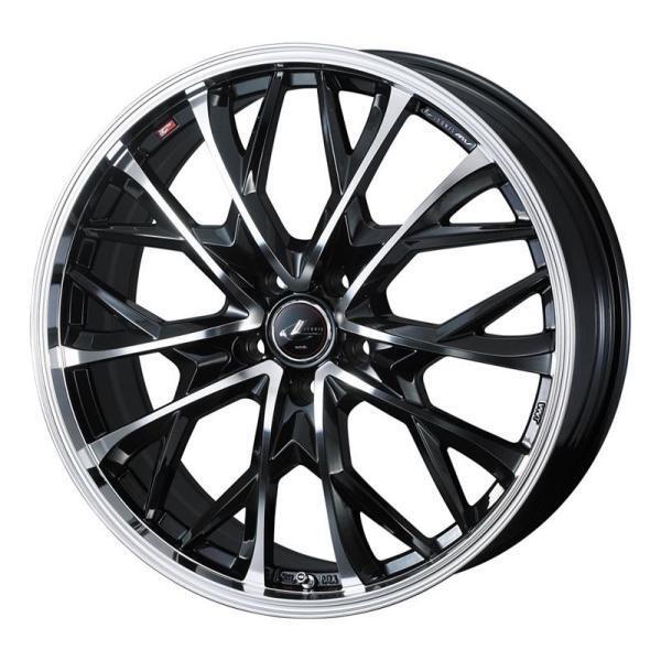 17インチ ホイールタイヤセット レオニス　ミシュラン 17インチ ホイールタイヤセット レオニス ミシュラン 4穴 17