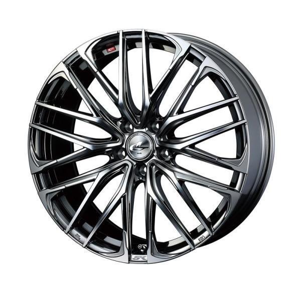 【中古品】ウェッズ　レオニスSK １８インチ　タイヤホイールセット 中古品】ウェッズ レオニスSK 18インチ タイヤホイールセット