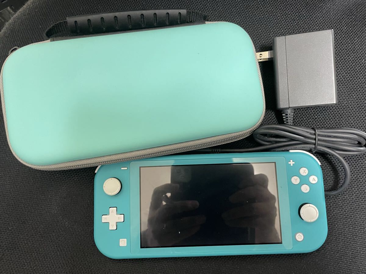 【中古・美品】 Nintendo Switch フルセット + 持ち運び用ケース Switch本体セット＆持ち運び用ケース Switch本体セット