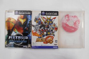 ゲームキューブ GC ソフト 3点セット メトロイドプライム2 ダークエコーズ/スーパーロボット大戦GC/NARUTO ナルト 激闘忍者大戦 【ツ857】