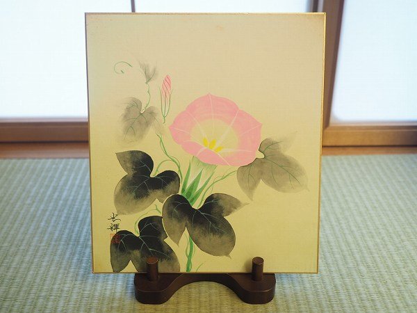 朝顔　日本画　絵画　金箔　池田彰彦 2025年最新】Yahoo!オークション -絵画 日本画 あさがおの中古品・新品