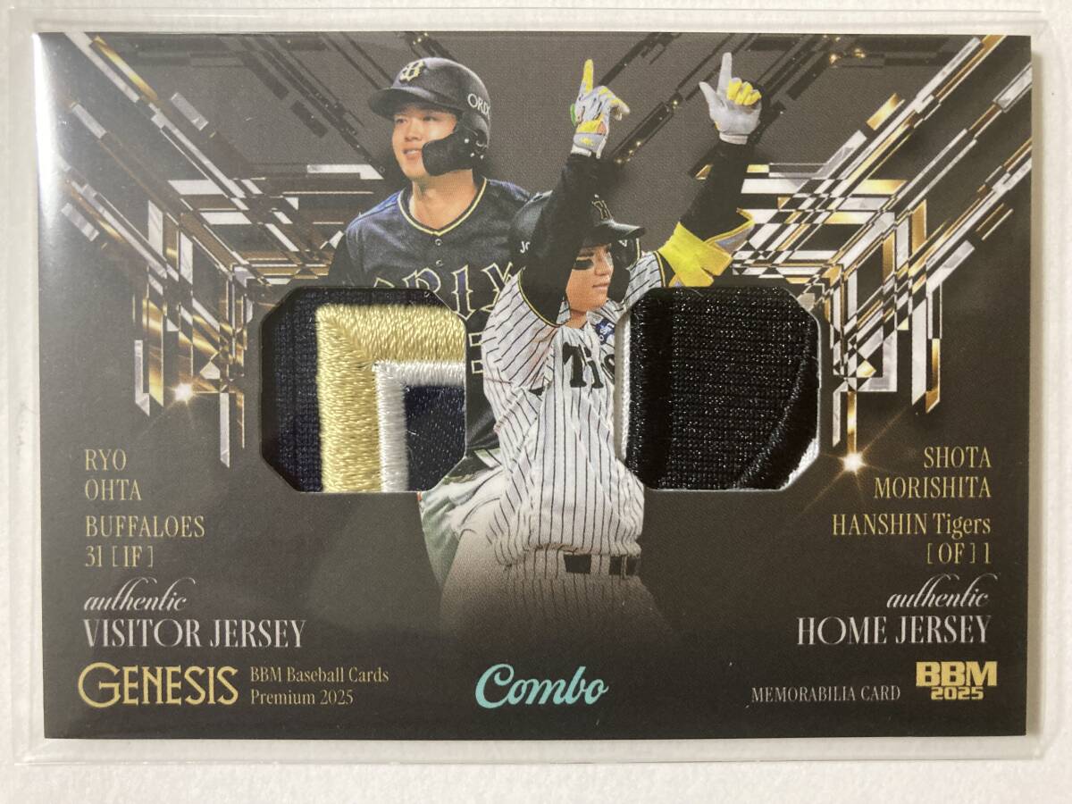 【350枚限定】BBMジェネシス 中川圭太 ビジタージャージカード ミントモール / MINT 吉祥寺店 / 2025 BBM GENESIS 中川圭太