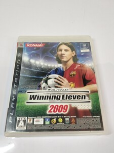 PS3 ワールドサッカー ウイニングイレブン 2009★プレステ3 ソフト サッカーゲーム KONAMI コナミ WE2009 メッシ 伝説を体験