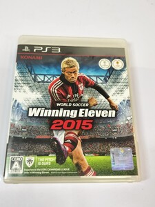 PS3ソフト ワールドサッカー ウイニングイレブン 2015 KONAMI プレステ3 サッカー ゲーム Winning Eleven 中古 即決あり