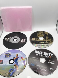 PS/PS2/PS3 ソフト4枚セット beatmania レガイア 攻殻機動隊 CoD:BO2 ディスクのみ まとめ売り 動作未確認 ジャンク