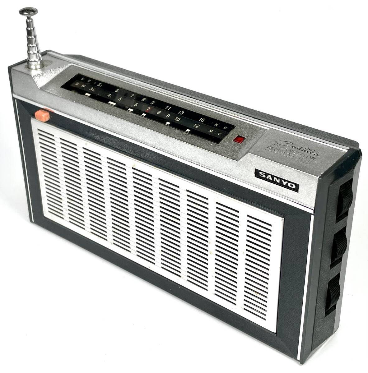 ジャンク品　トランジスタ　ラジオ　レトロ　ヴィンテージ ジャンク】GENERAL 8トランジスタラジオ レトロ 昭和