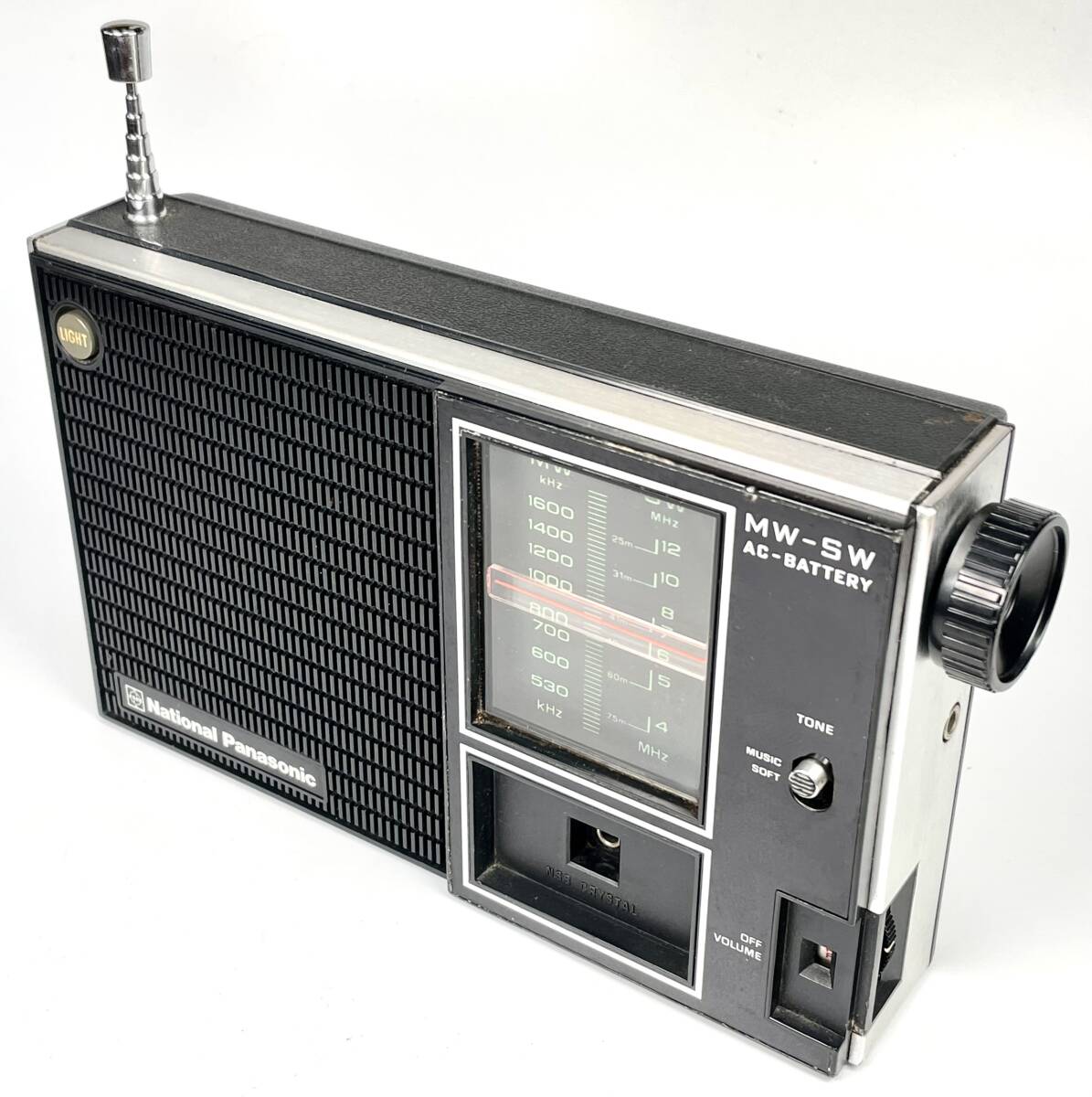 ナショナルパナソニック製トランジスタラジオR-47A 未使用品 松下電器・R-47A パナペット6石トランジスターラジオ受信機