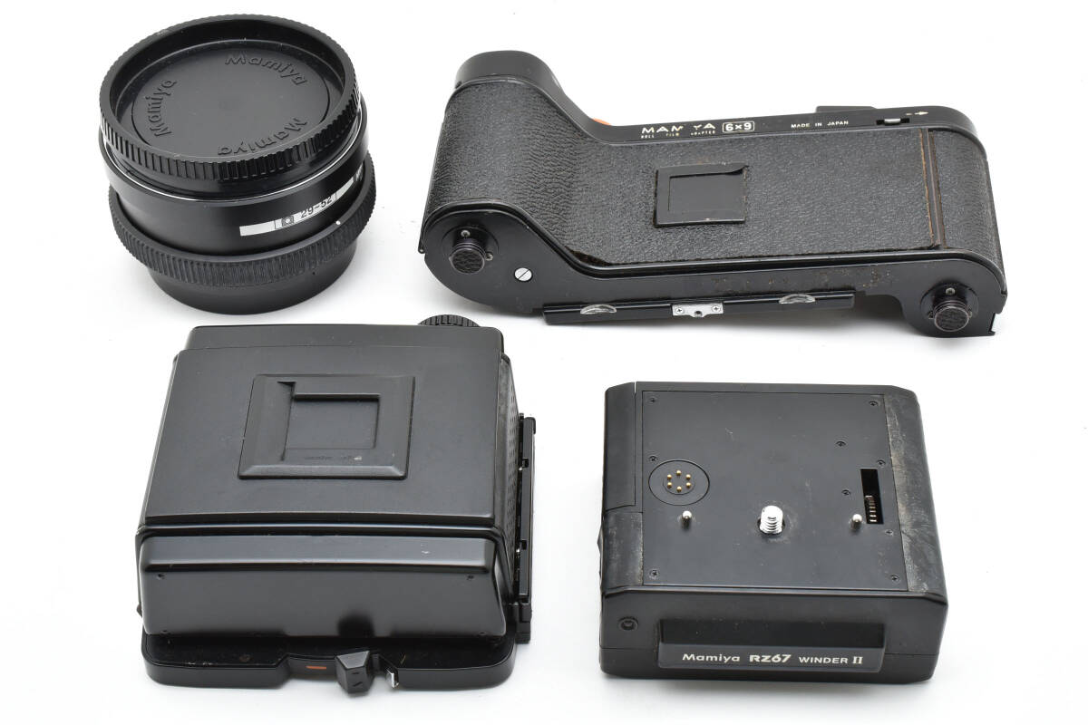 【動確済み】Mamiya RZ67 +90mmレンズ+120バック２個 マミヤ 動確済み】Mamiya RZ67 +90mmレンズ+120バック2個 マミヤ