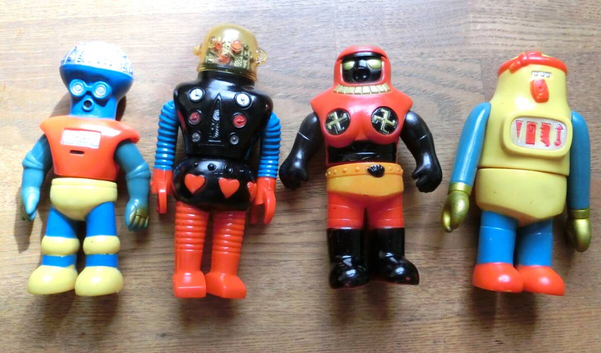 がんばれロボコン 16体セット ソフビ 当時物 がんばれロボコン 16体セット ソフビ 当時物 がんばれロボコン