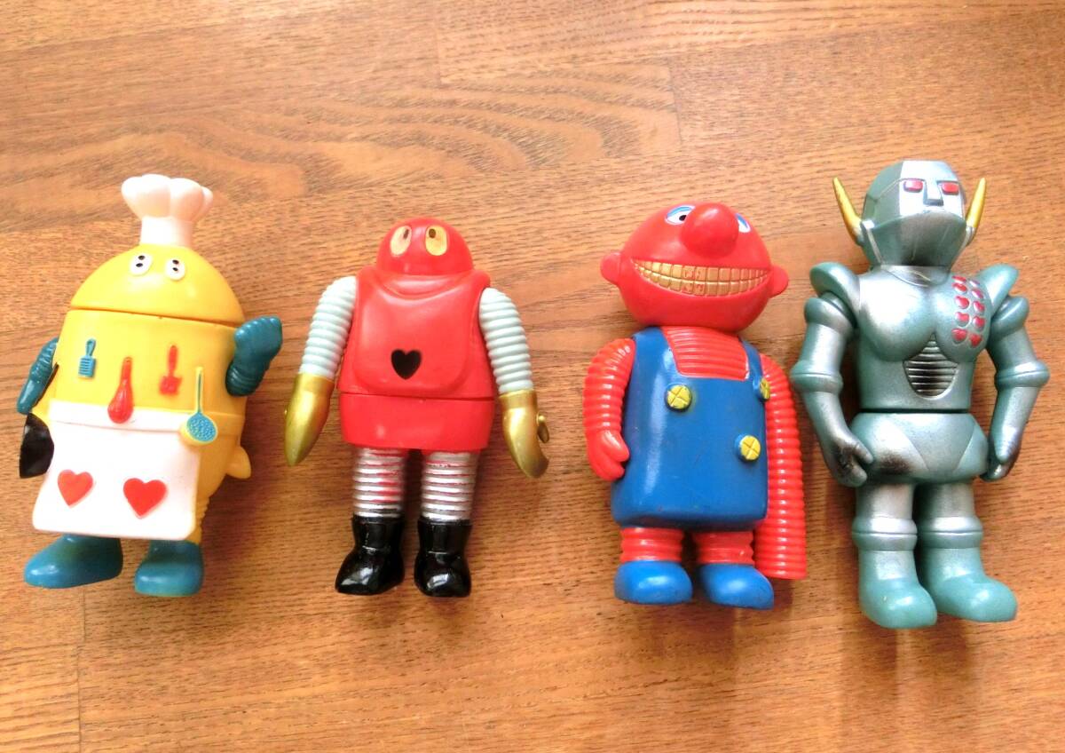 がんばれロボコン 16体セット ソフビ 当時物 がんばれロボコン 16体セット ソフビ 当時物 がんばれロボコン