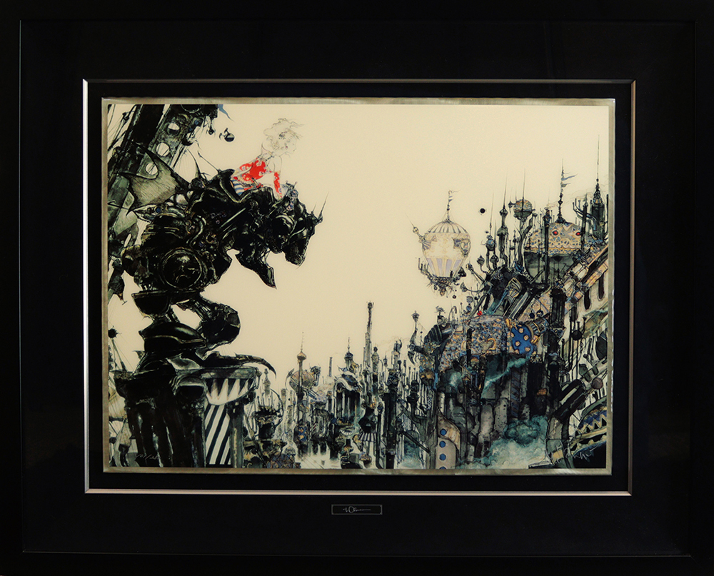 Yahoo!オークション - 天野喜孝 街 METAL BLACK ミックスドメディア F