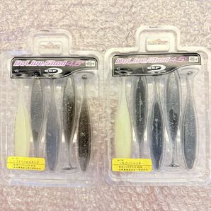 送料無料『O.S.P ドライブシャッド 4.5インチ 10本 ワームセット』OSP DOLIVE SHAD オーエスピー 開封済 未使用 ⑩277