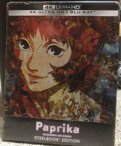 ★新品未開封★スチールブック★4k ultra HD & blu-ray★パプリカ★故・今敏監督作品★国内未発売仕様