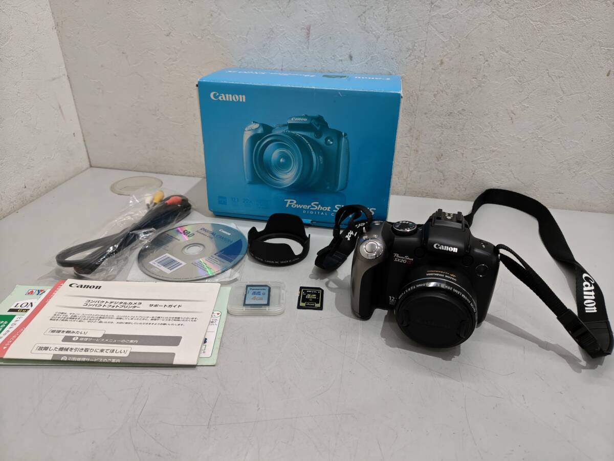 【美品】キャノン PowerShot SX20 IS コンパクトデジタルカメラ 機種別サポート詳細｜キヤノン