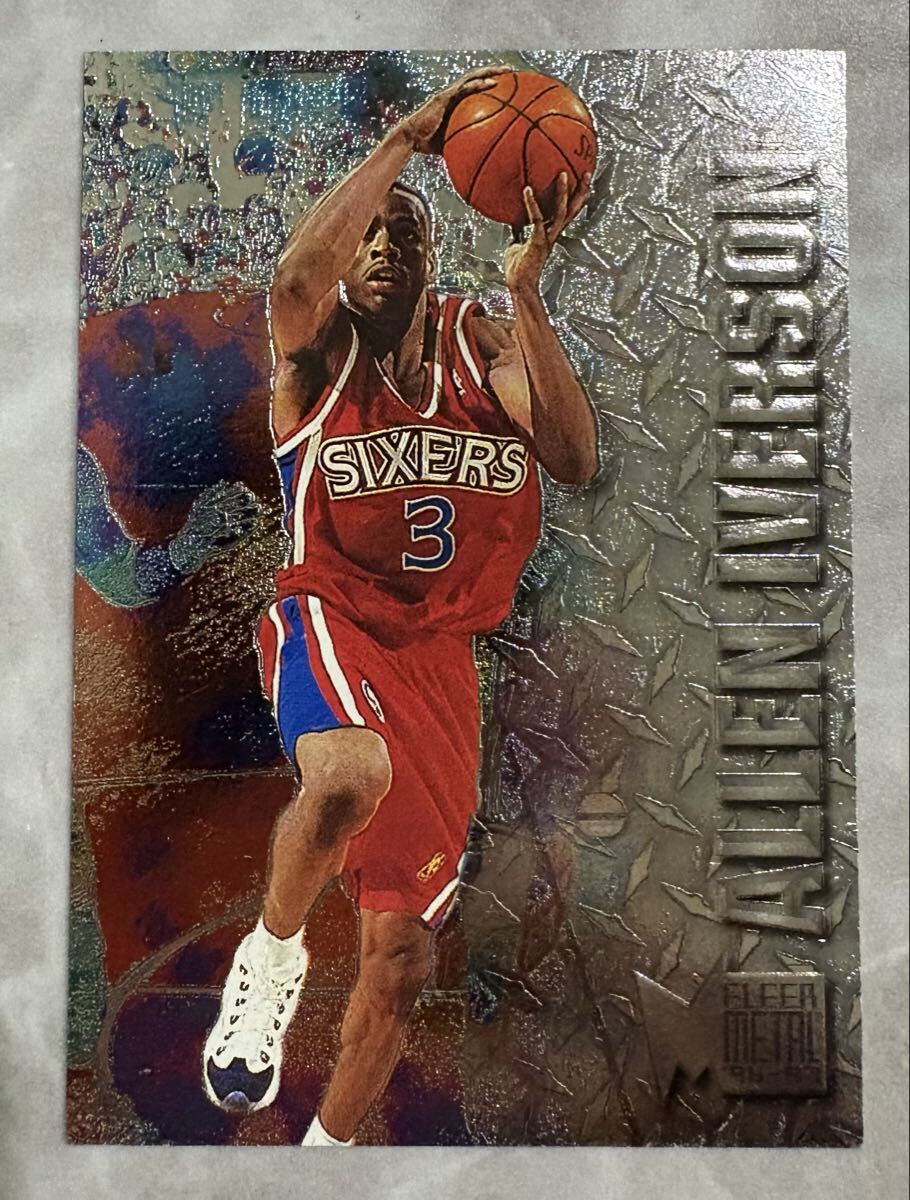 アレンアイバーソン、アイバーソン、ルーキーカード、ルーキー、メタル、レア アレンアイバーソン、アイバーソン、ルーキーカード、ルーキー