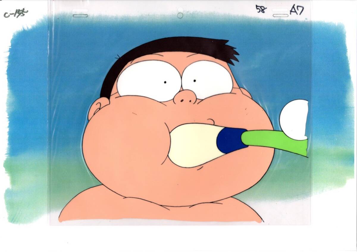 ドラえもん　セル画　B9 ドラえもん セル画（ドラえもん＆のび太） / Doraemon Cel