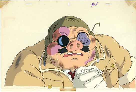 紅の豚　セル画　スタジオジブリ Yahoo!オークション - 紅の豚 セル画 ジブリ 宮崎駿