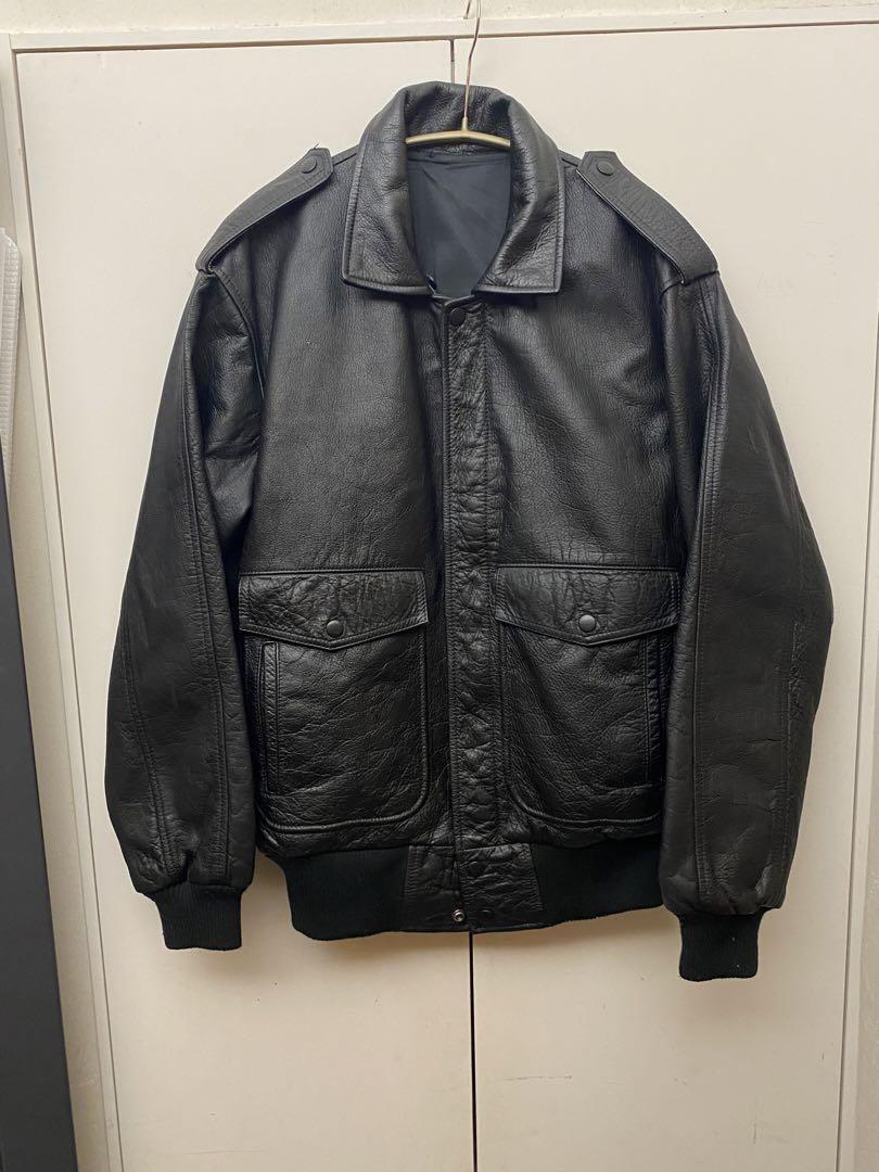 【レア物】ビンテージ　フライトジャケット　A-2 G-1 2XLサイズ　黒 Yahoo!オークション -「a2 フライトジャケット ビンテージ」の