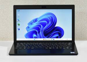 VAIO VJPF11C11N/Core i5-7200U/メモリ8GB/ SSD 256GB/11.6インチ/高解像度1920x1080/Windows 11/中古ノートパソコン