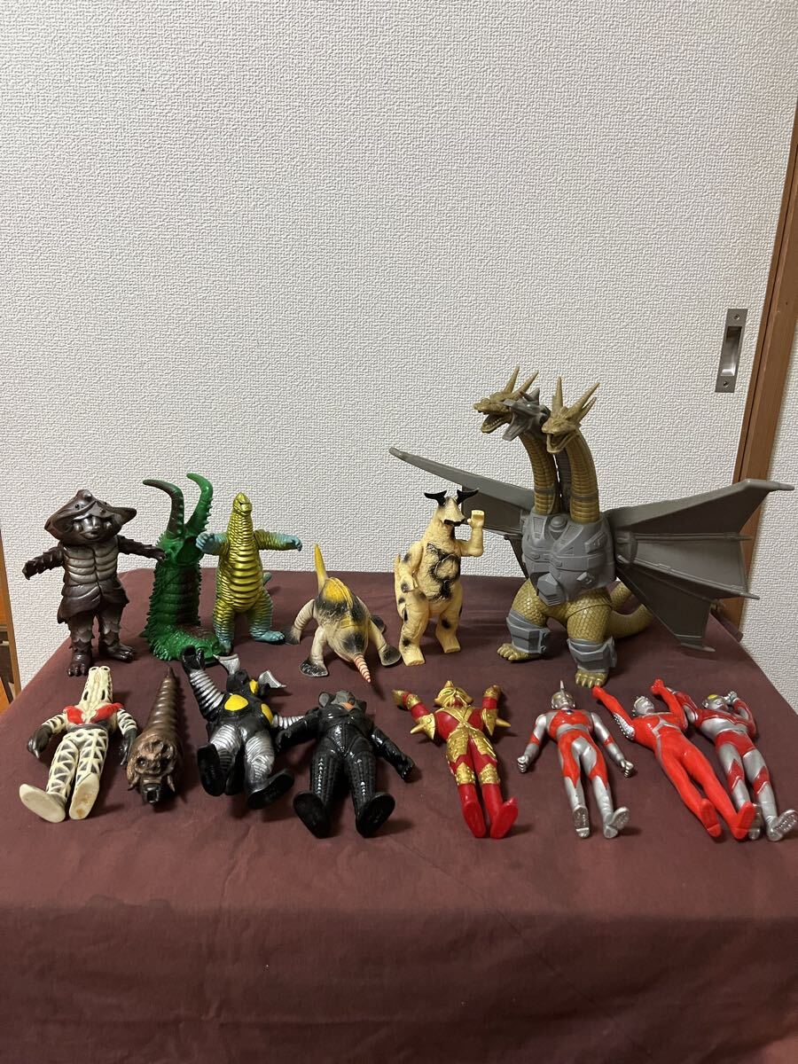 メカキングギドラ等　ソフビまとめ売り メカキングギドラ等 ソフビまとめ売り メカキングギドラ等 ソフビ