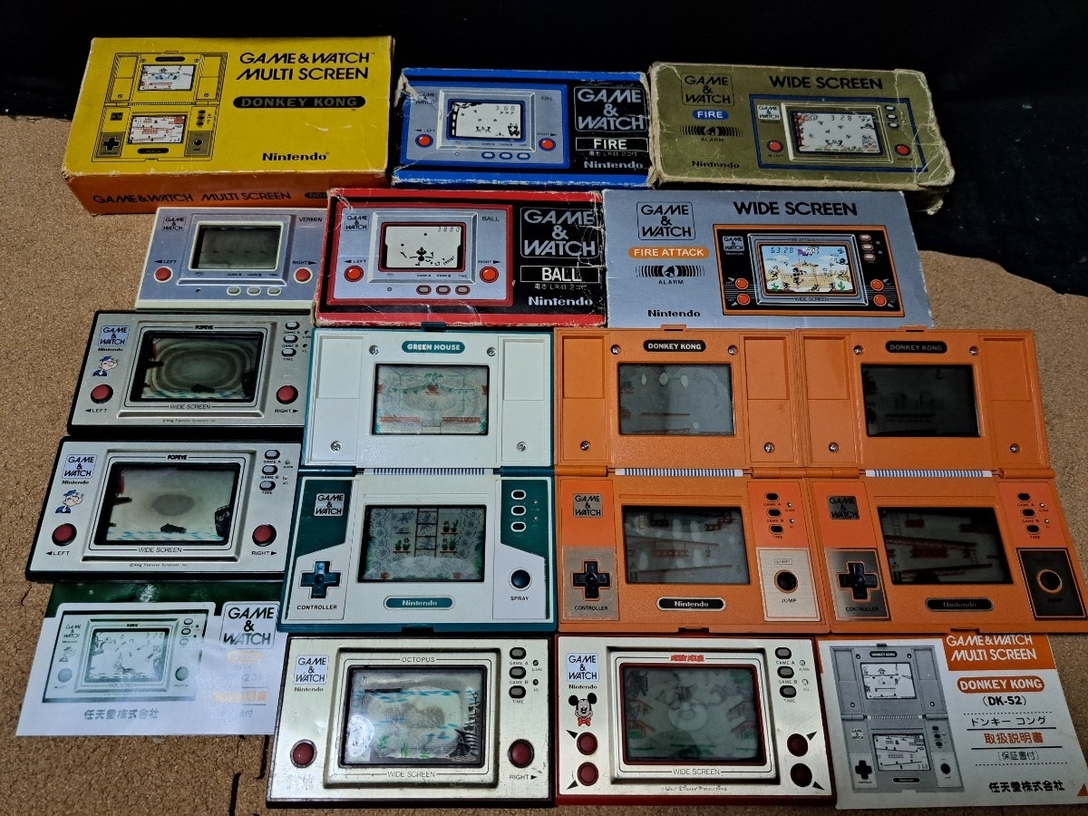 Yahoo!オークション -「ゲームウォッチ ポパイ」(携帯型