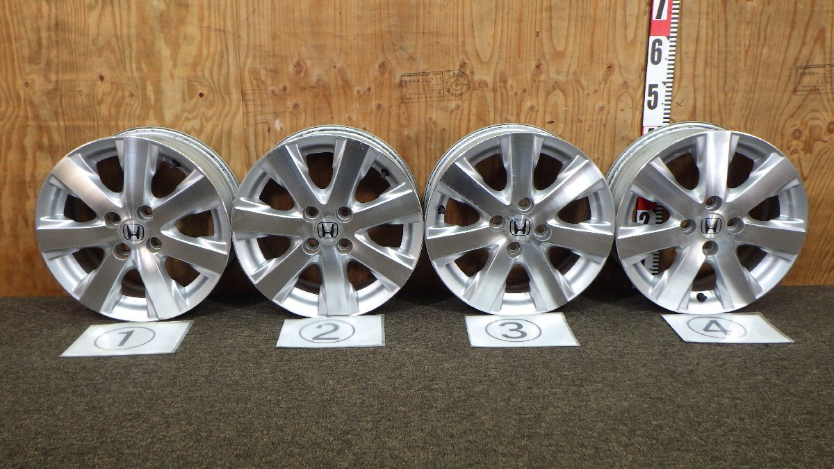 133 Honda Freed Spike GB3 оригинальные легкосплавные колесные диски 15 дюймовый 4 дыра PCD100 5.5J 4 шт. комплект 