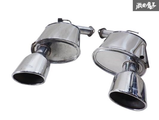 y50フーガ ステンレス デュアルテールパイプ エキゾーストマフラー y50フーガ ステンレス デュアルテールパイプ エキゾースト