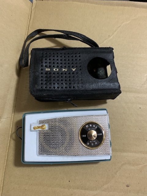 【レトロ・希少】SONY TR-817 AM　トランジスタラジオ 専用ケース付き レトロ・希少】SONY TR-817 AM トランジスタラジオ 専用ケース付き