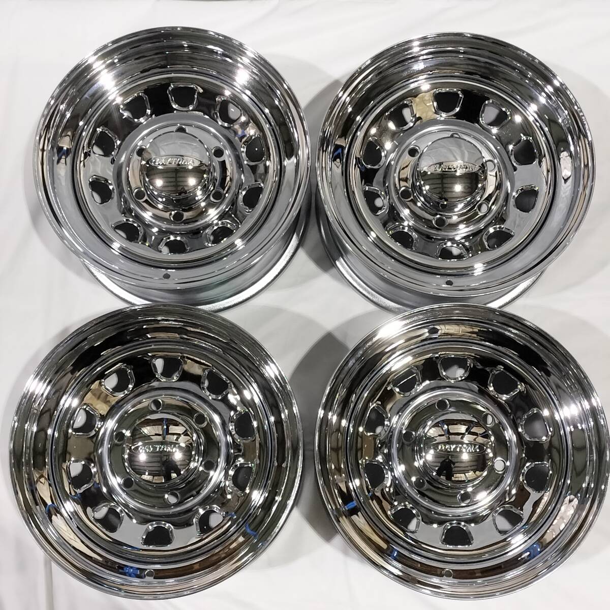 未使用品デイトナスチール16x7.0 6穴　4本セット　チェロキー、ラングラー等 未使用品デイトナスチール16x7.0 6穴 4本セット チェロキー