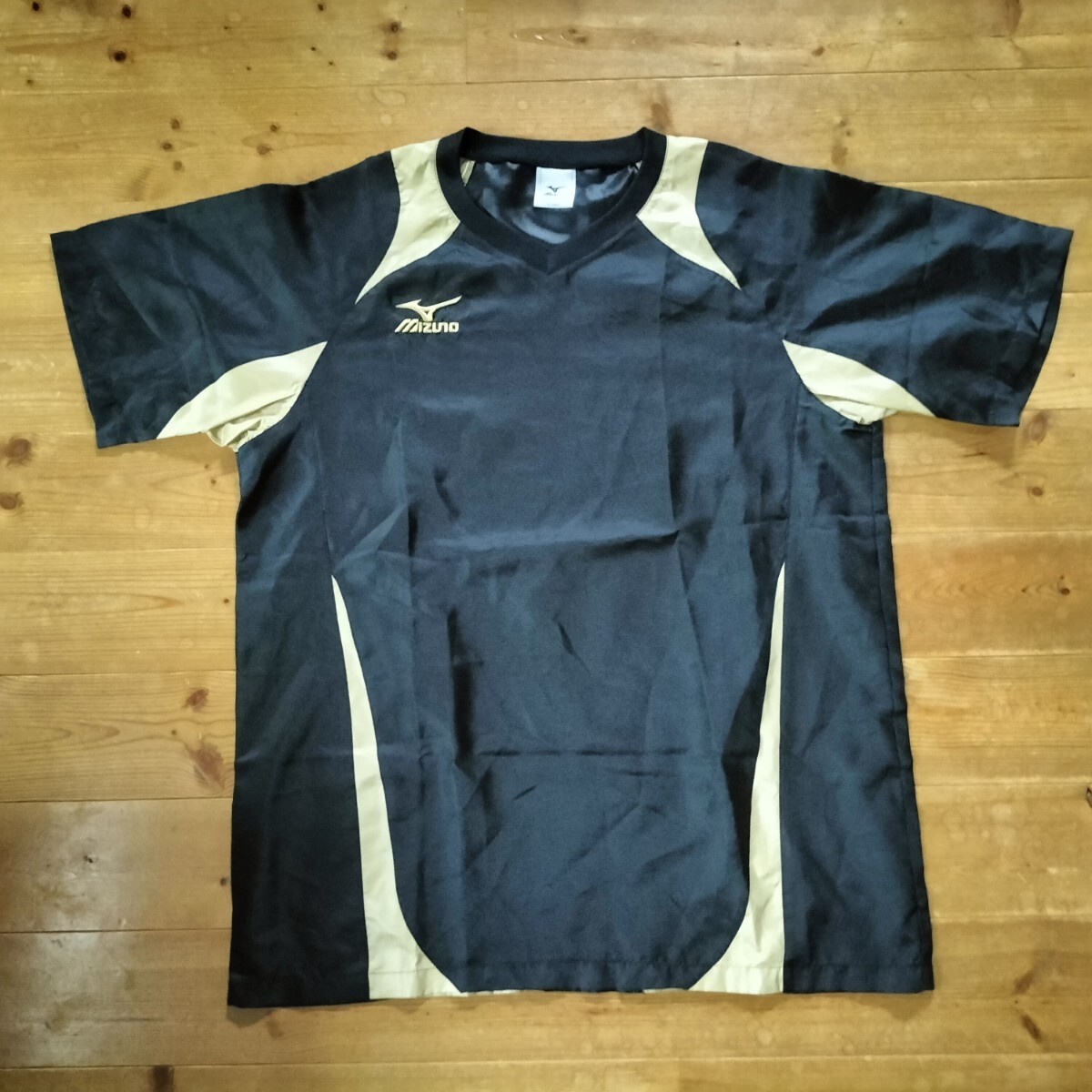 MIZUNO ナイロン 半袖 Tシャツ Lサイズ ミズノ ミズノプロ カラー 野