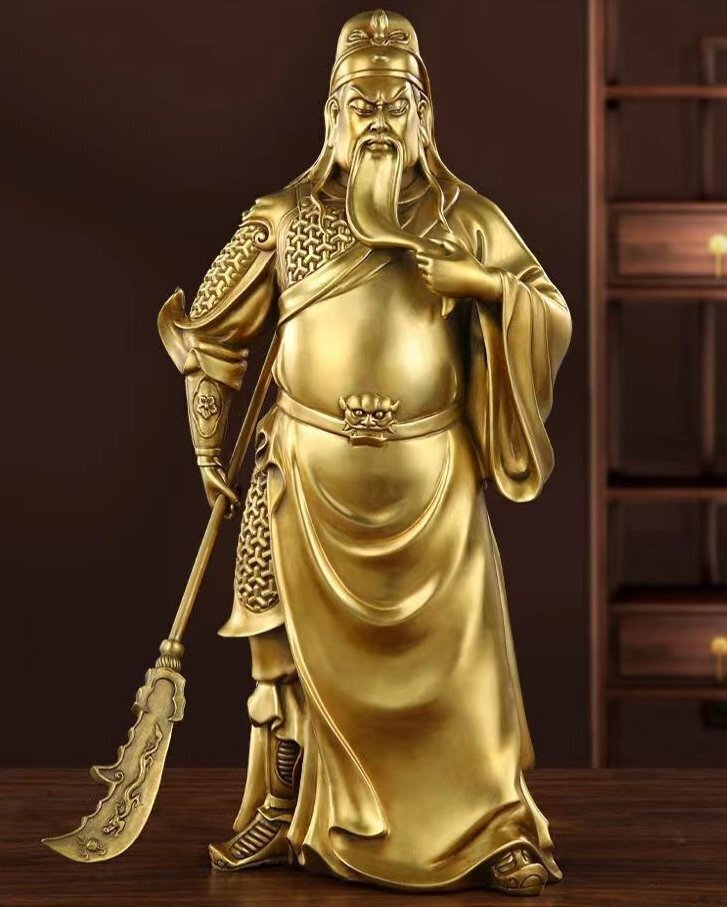 関公 関羽 真鍮製 関羽雲長 開運 財神 関公 関羽 真鍮製 関羽雲長 開運 財神 719BvXzPnWL._UF350